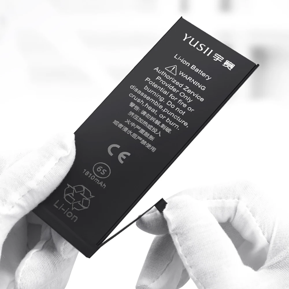 YUSII батарея для iPhone 6S 6 S 1810mAh Телефон Замена батареи Apple литий ионный полимерный