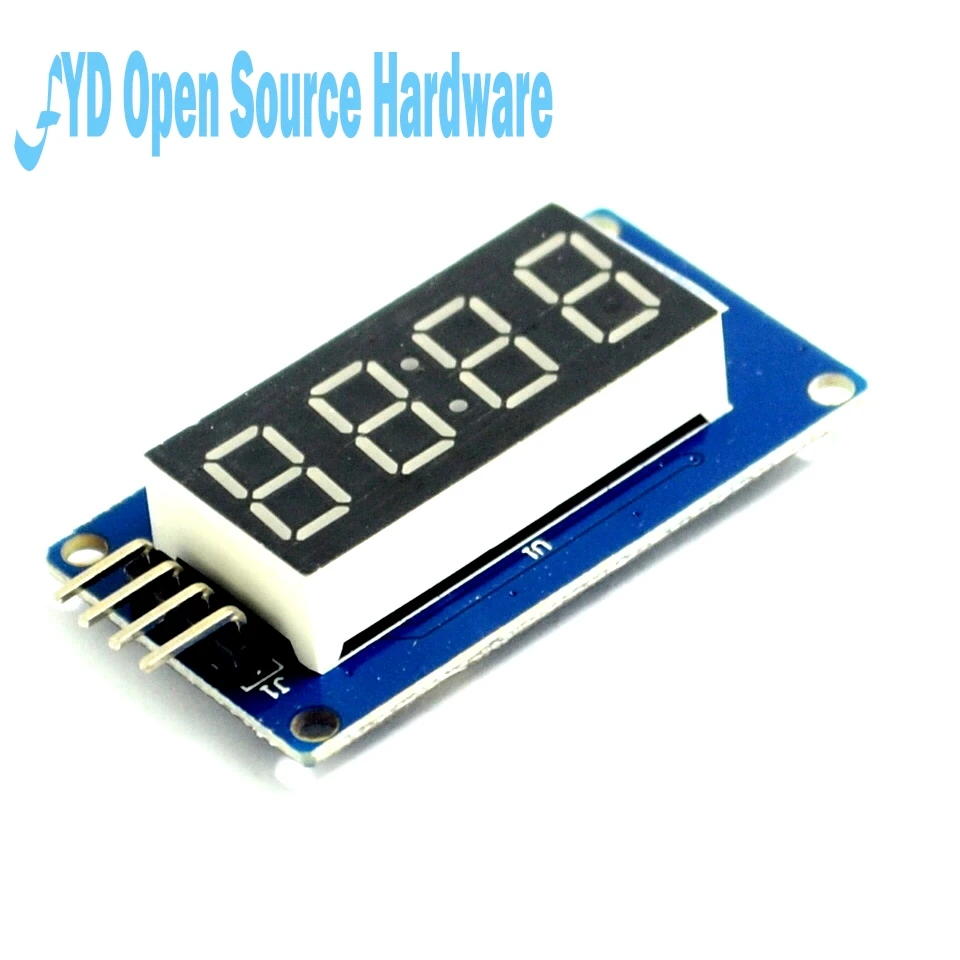 Модуль цифрового дисплея с 4 светодисветодиодный регулируемая яркость блоки
