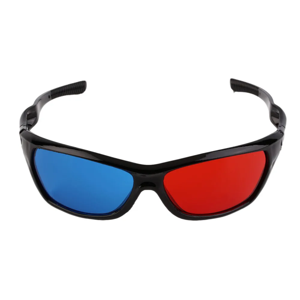 Новые универсальные 3D очки Oculos красный синий голубой 3D стекло анаглиф 3D кино игры DVD видения/Кино торговля