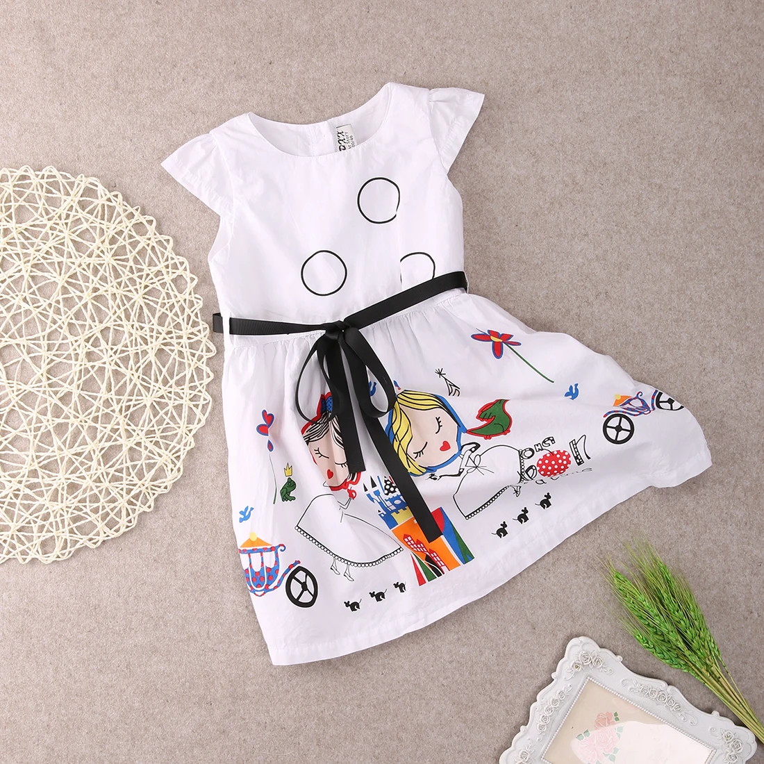 Новинка 2017 Детские платья для девочек в наличии летние вечерние принцессы