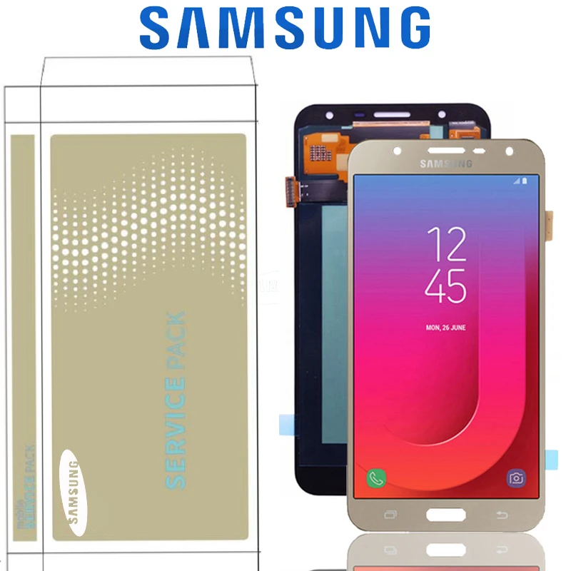 Оригинальный SUPER AMOLED ЖК дисплей 5 дюйма для Samsung Galaxy J7 J701F J701M J701MT J701 с цифровым