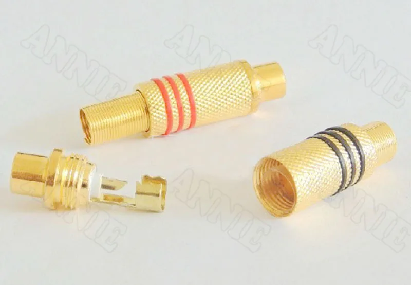 100 шт./лот AV Проводная розетка RCA разъем для сварки аудио и видео удлинитель|jack