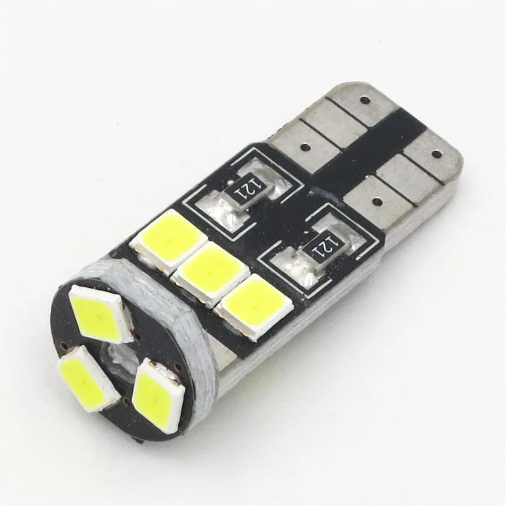 10 шт. T10 9SMD 2835 светодиодный габаритный фонарь CANBUS без ошибок 12 В купольные лампы