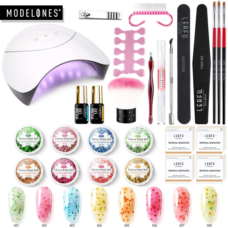 Modelones 36 Вт Светодиодная лампа для ногтей художественный Гель лак