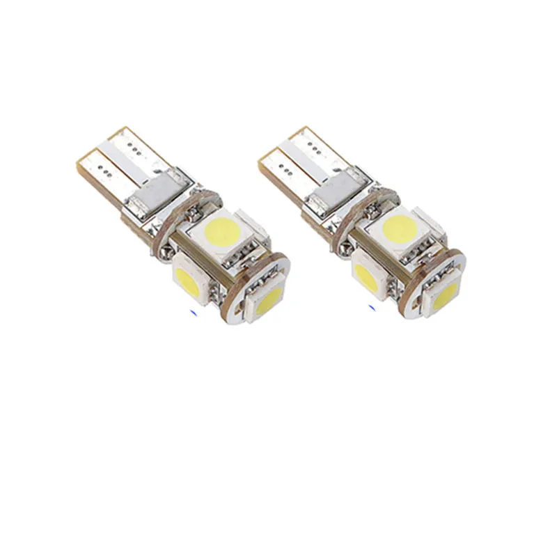 Надежный, модный, 10 шт. Canbus Error Free белый 5-SMD 5050 W5W 194 16 светодиодные лампы для интерьера My17