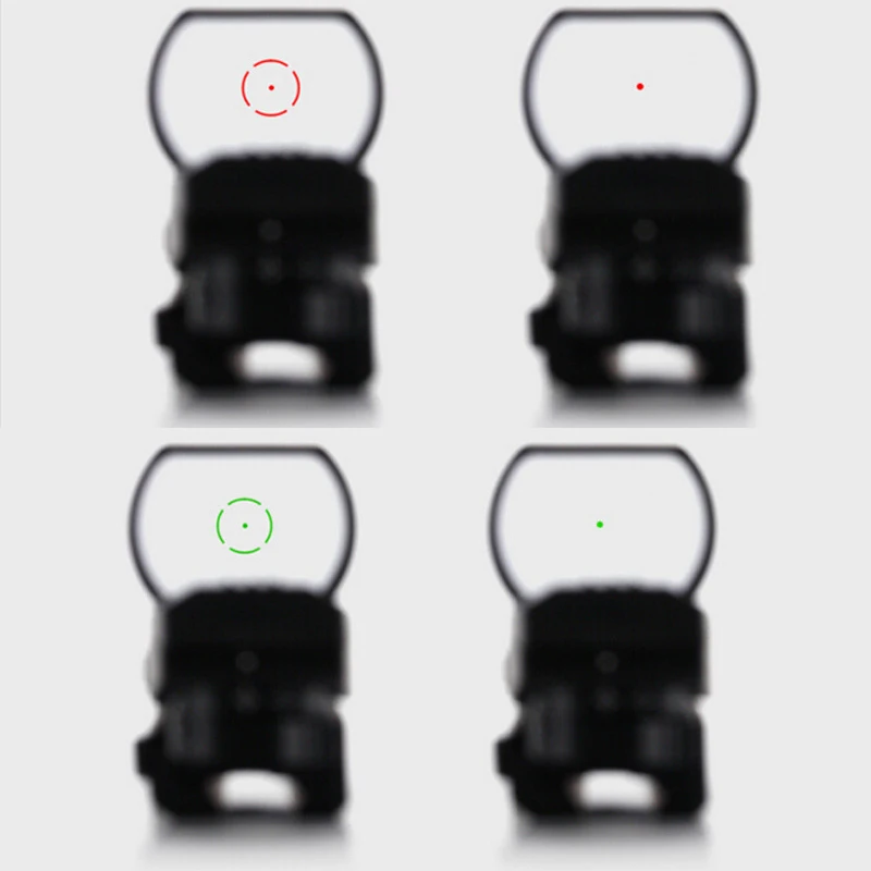 20mm Rail Riflescope Hunting Optics Holographic Red Dot Sight Reflex 4 Reticle Tactical Scope Gun Accessories | Спорт и развлечения