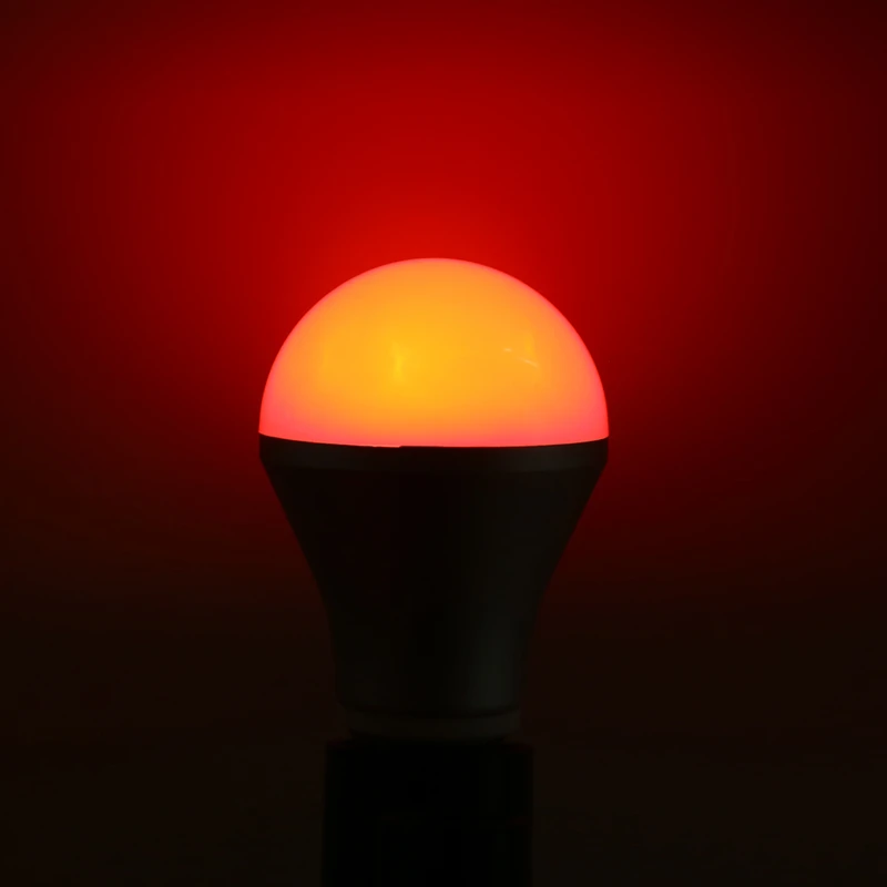 10 Вт RGB + белый цвет Цоколь E27 B22 Светодиодная лампа ИК пульт дистанционного