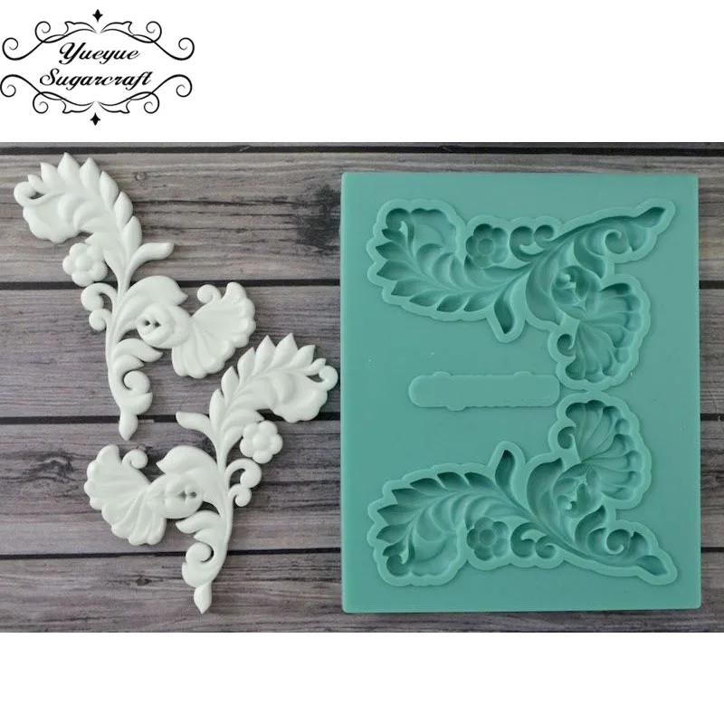 Новая силиконовая форма Yueyue Sugarcraft для украшения торта шоколадной мастики| |