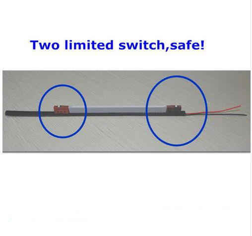Электрический линейный привод 12 В с ходом дюймов/300 мм для кресла нагрузкой Н/кг