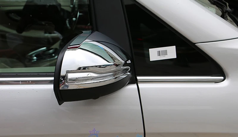 Car Styling Door Mirror Cover Rear View Overlay Chrome 2014 2015 2016 2017 2018 For Mercedes Benz V Class V260 Accessories | Автомобили и