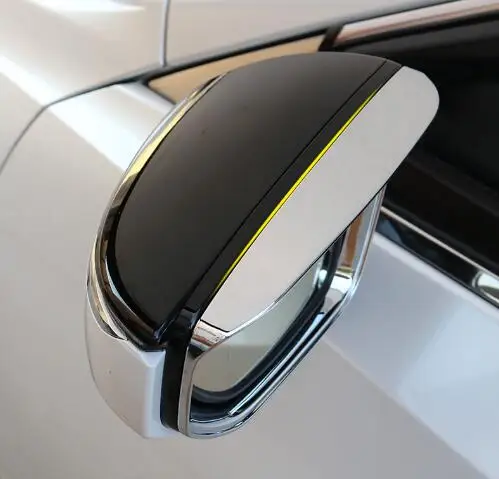 Car styling accessories for 18 ES200 ES260 ES300H Rearview mirror rain eyebrow Rear visor Decorative stickers 2pcs | Автомобили и