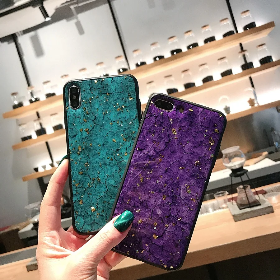 Роскошный ретро геометрический леопардовый чехол для телефона iphone XS Max X XR 8 7 6S Plus