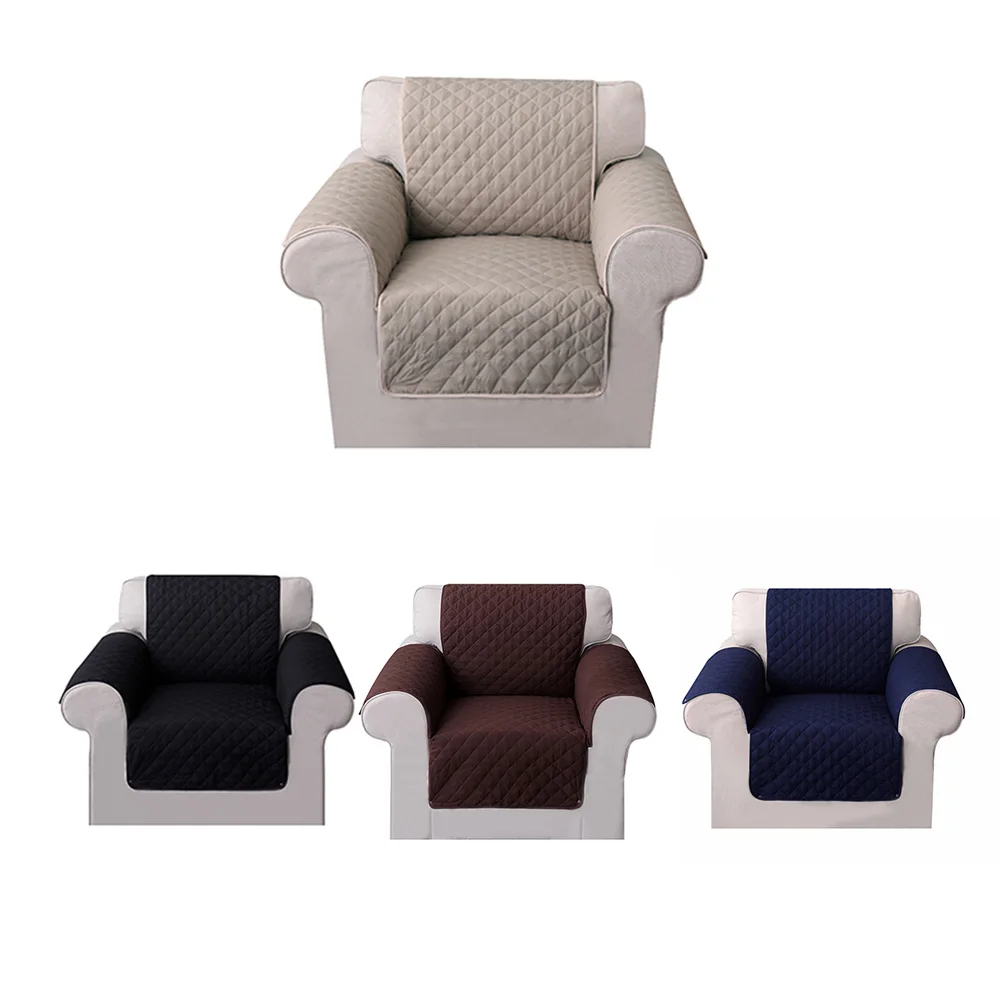 1/2/3 Seat Sofa Cover Chair Throw Pet Dog Kids Mat Reversible Washable Removable Armrest Slipcovers Furniture Protector | Дом и сад