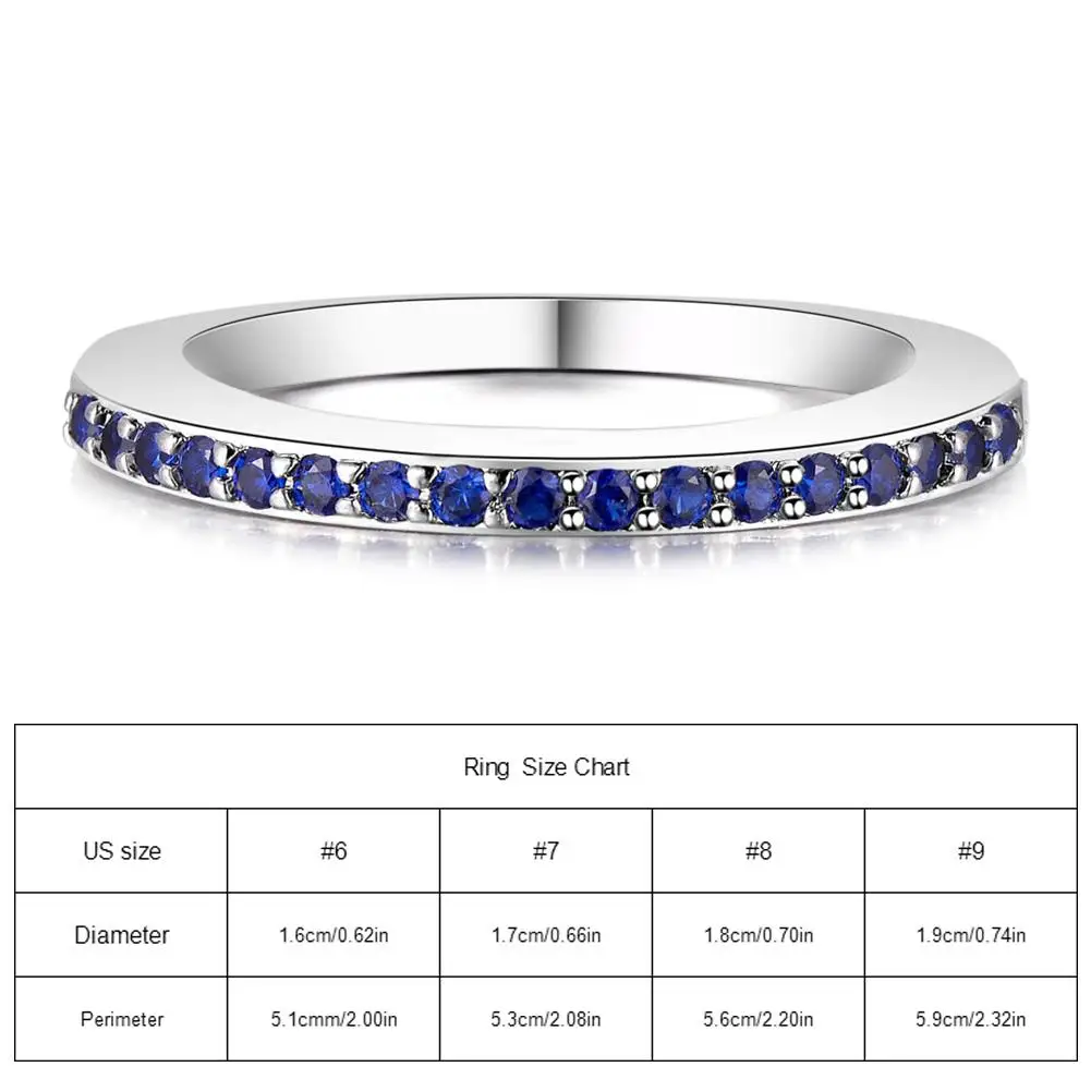 Парные кольца голубое женское кольцо модное поп серебряное из сплава с