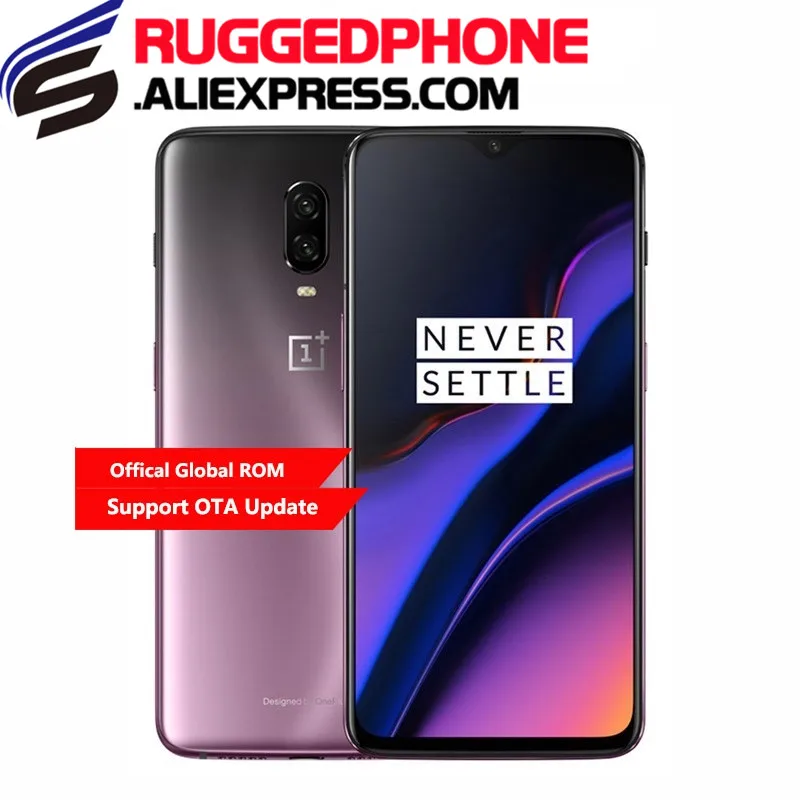 Оригинальный Oneplus 6T смартфон 8 Гб 128 ГБ 6 41 дюйма с отпечатком пальца Snapdragon 845