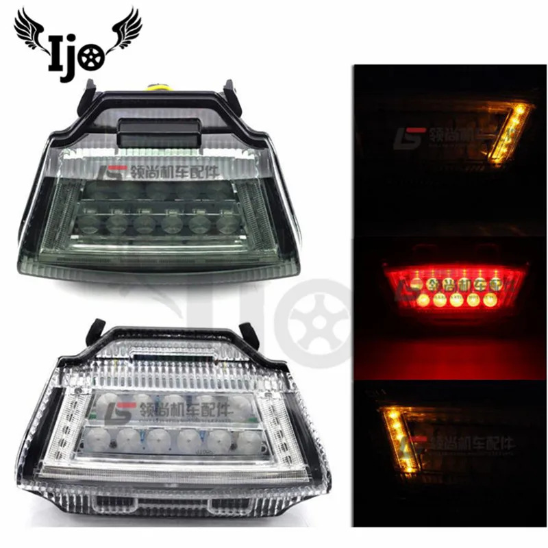

clignotant moto LED for kawasaki ninja ZX ZX-10R 2011-2014 year classic motorcycle accessories brake tail lights taillight