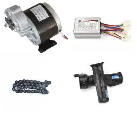 36V350W KIT LINGYING MY1016Z 24 в 36 В DC 350 Вт матовый мотор комплект с 36 в контроллер электрический велосипед конверсионный комплект E скутер Ebike наборы - Цвет: 36V350W KIT
