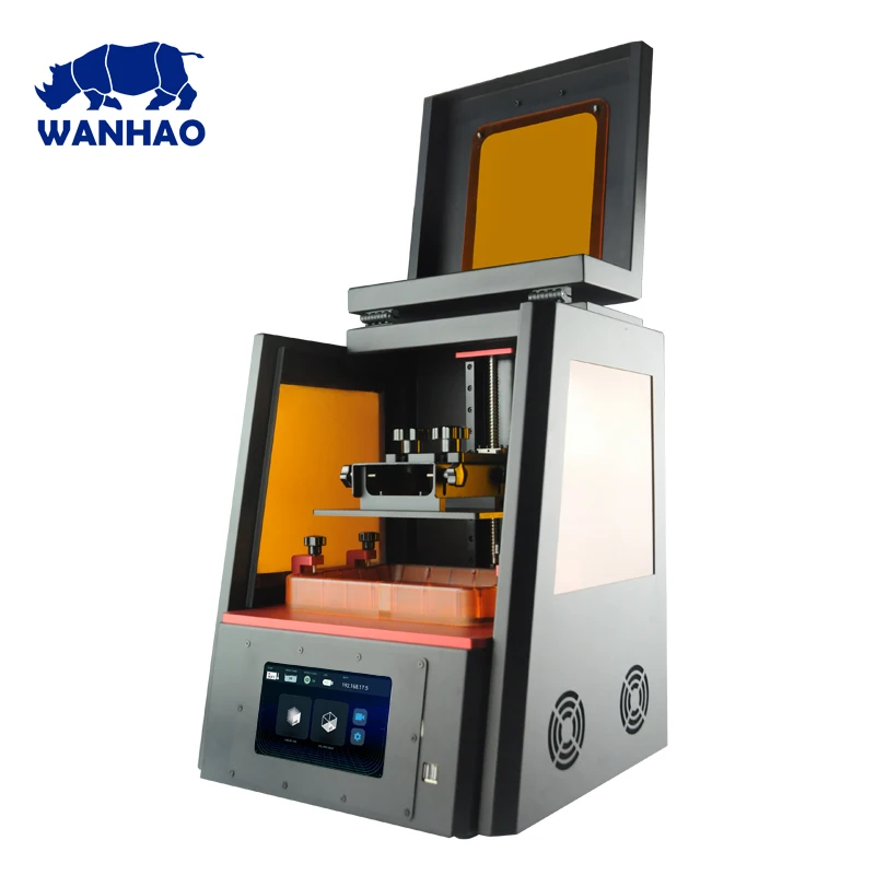 2019 Новый DLP SLA 3d принтер машина Wanhao Дубликатор 8 УФ смолы с сенсорным экраном wifi