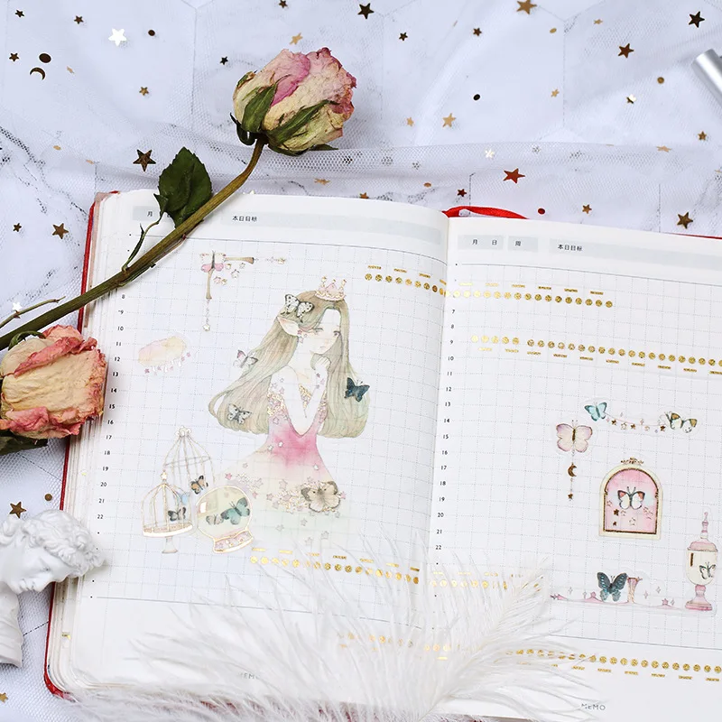 Ретро Nun Tarot старый мальчик девочка декоративный планировщик стикер s DIY дневник в