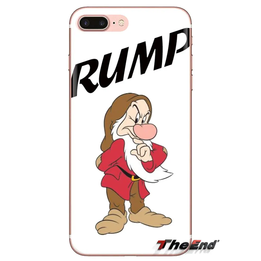 Для iPod Touch Apple iPhone 4 4S 5 5S SE 5C 6 6S 7 8 X XR XS Plus MAX прозрачный чехол из ТПУ для Grumpy