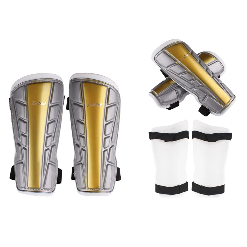 No Ankle Protector Открытый футбол безопасности EVA мягкий защитный щиток голени взрослых Муай Тай кикбоксинг Щитки на голени для футбола брекет поддержка ног - Цвет: No Ankle Protector