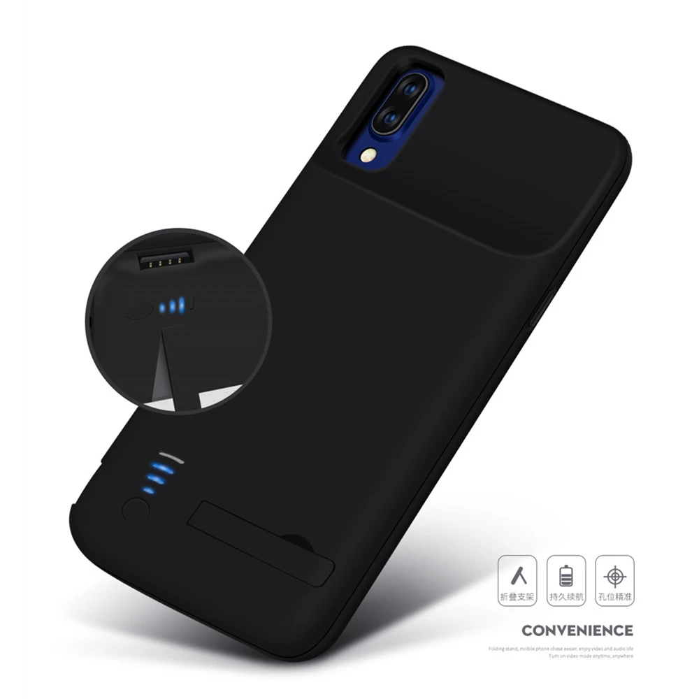 6000 мА/ч внешняя Батарея Зарядное устройство чехол для VIVO X23 Портативный Мощность