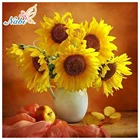 5d diy алмазная живопись полный квадратный Алмазный Набор для вышивки ваза цветок-Алмазная мозаика Будда 523DD