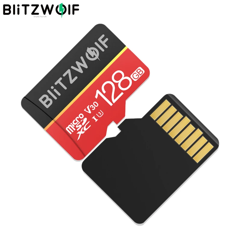 Micro SD карта памяти BlitzWolf BW-TF1 10 UHS-1 16 ГБ 32 UHS-3 V30 64 Гб 128 | Компьютеры и офис
