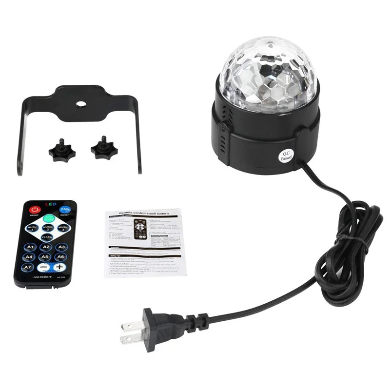 Звуковая активация вечерние светильник s с пультом дистанционного управления Dj