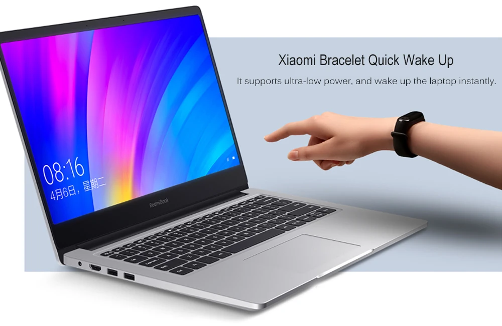 Xiaomi Redmibook 14 ноутбук Intel Core i5-8265U/i7-8565U NVIDIA GeForce MX250 8 Гб DDR4 256 ГБ/512 ГБ SSD ультратонкий ноутбук