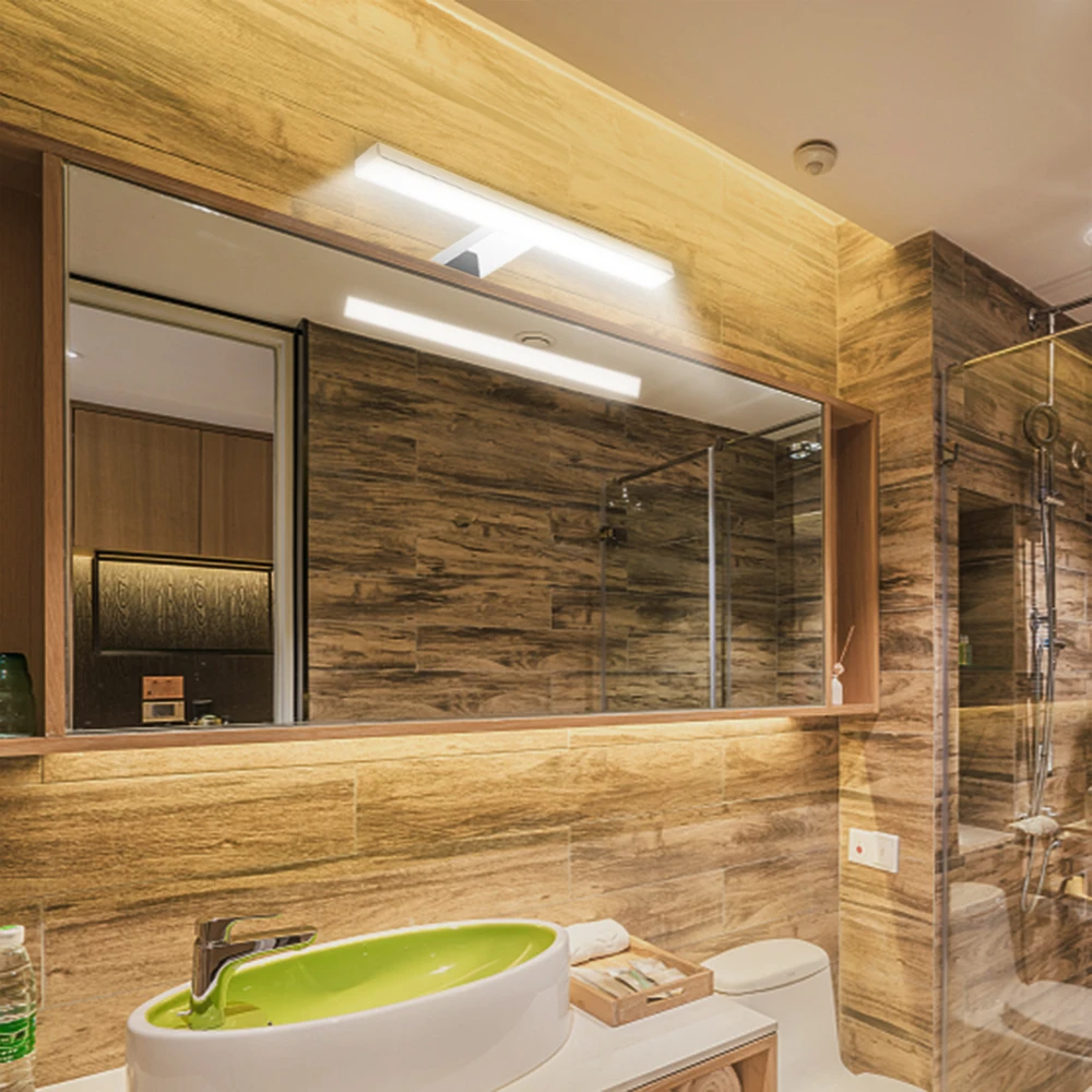 

LED Wall Light Waterproof IP44 Indoor Bathroom Wall-mount Light Cabinet Bedroom Modern Wall Lamps Neutral White mirror light