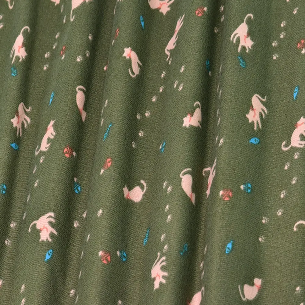 Модная одежда с принтом пошив из матовой ткани ручная работа женские брюки