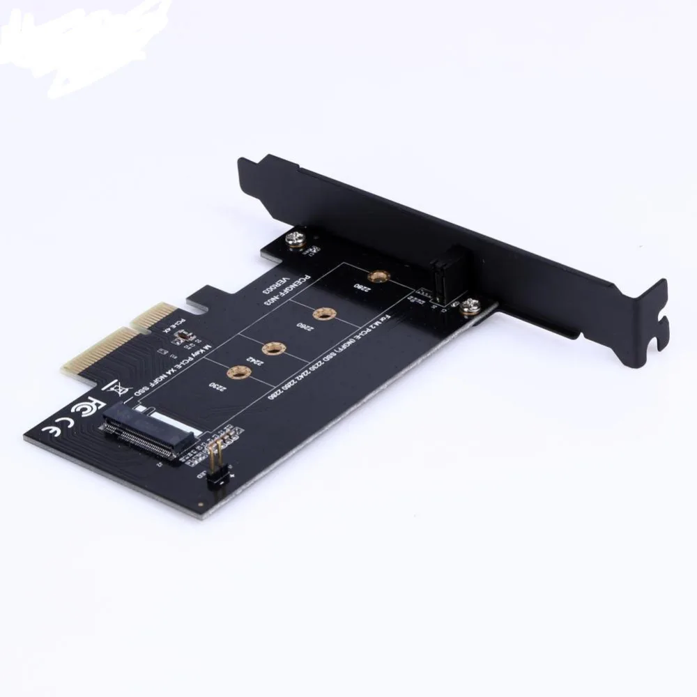 Адаптер PCI Express 4x к M Key M.2 слот для SSD-накопителя Windows MAC OS PCI-E SSD (NGFF) 2230 2242 2260 карта |