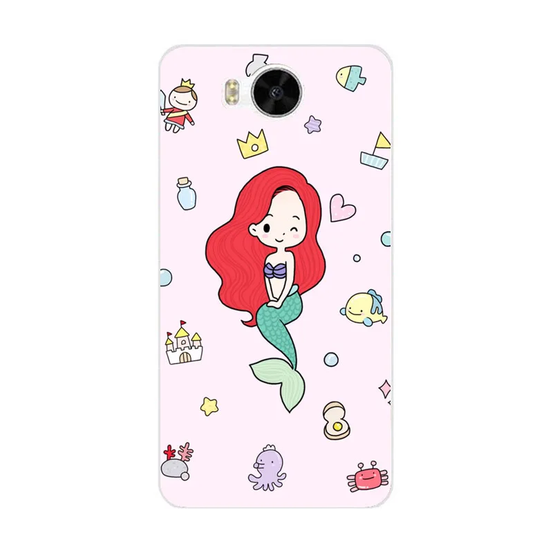 Huawei y3 ii Case Silicon Colorful images Painting Soft TPU Back Cover for 2 Phone fitted shell |