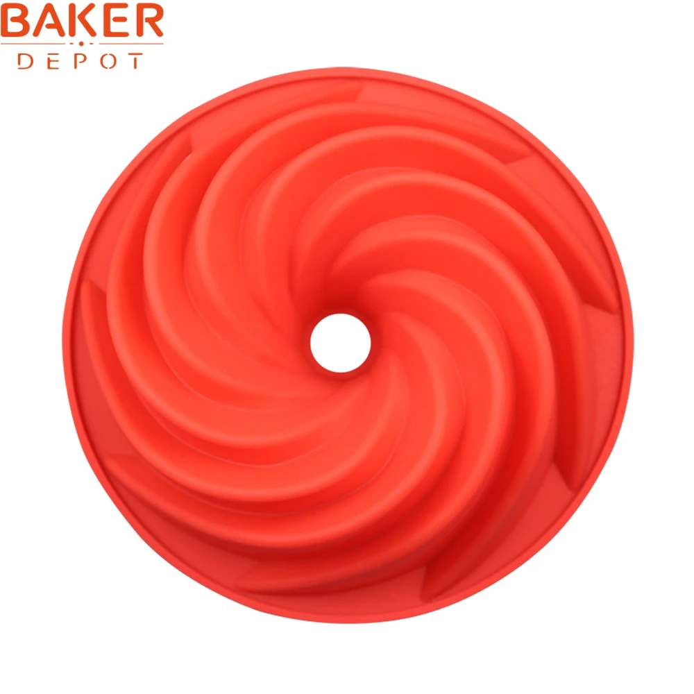 BAKER DEPOT DIY маленькая форма джакузи силиконовая для выпечки формочка печенья CDSM-748 |