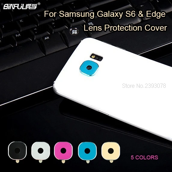 Защитный чехол для задней камеры круглый Samsung Galaxy S6 / edge S7 металлическое защитное