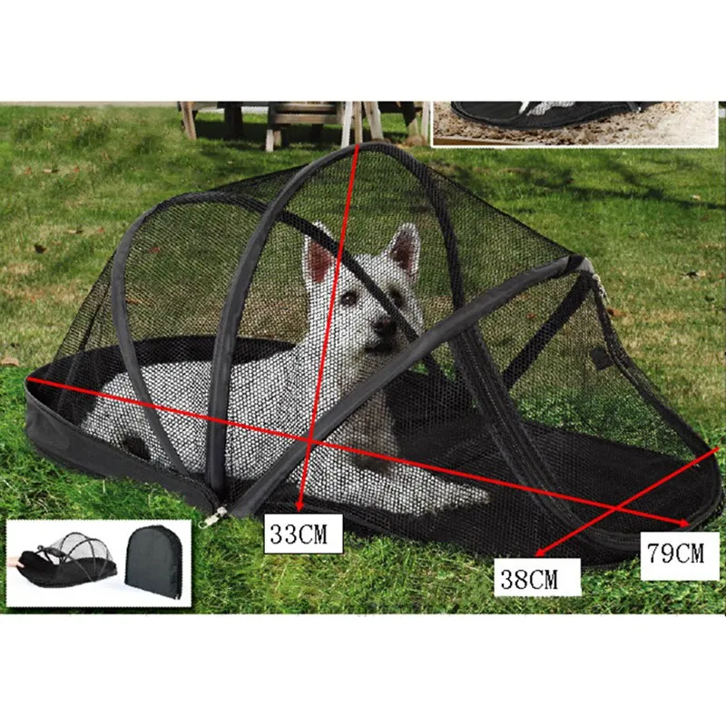 Складная Клетка для собак переносной полиэстеровый купол домашних питомцев