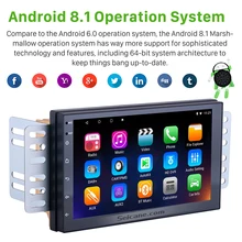 Seicane Универсальный Автомобильный 2Din Android 8 1 Navi ядерный RDS стерео