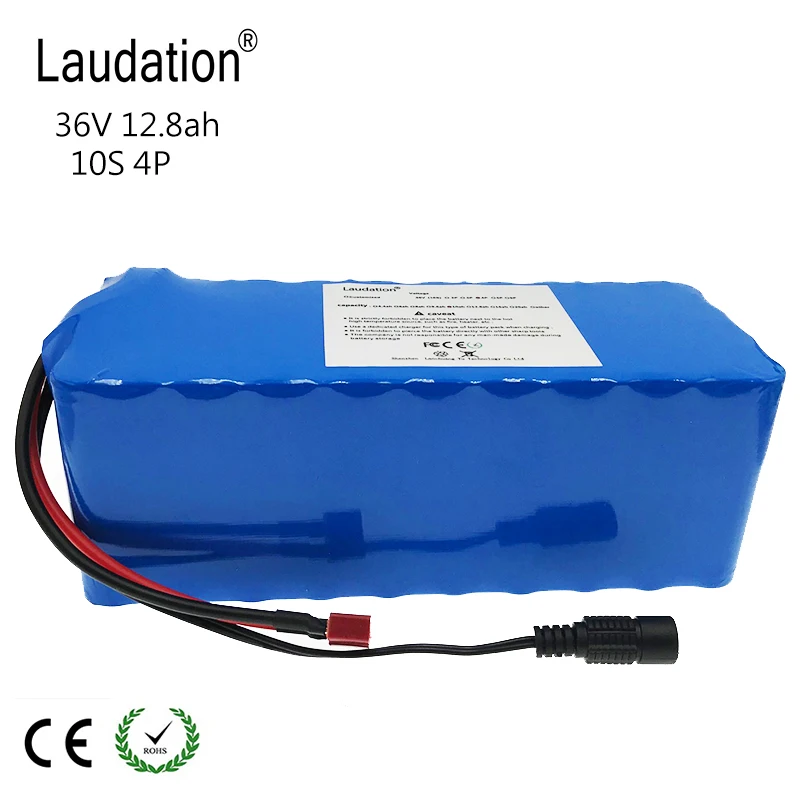 Laudation е-байка 36В 8ah 10ah 36V12ah электрический велосипед батареи 18650 аккумулятор 500 Вт высокой мощности Мощность и Ёмкость Мотоцикл Скутер с BMS