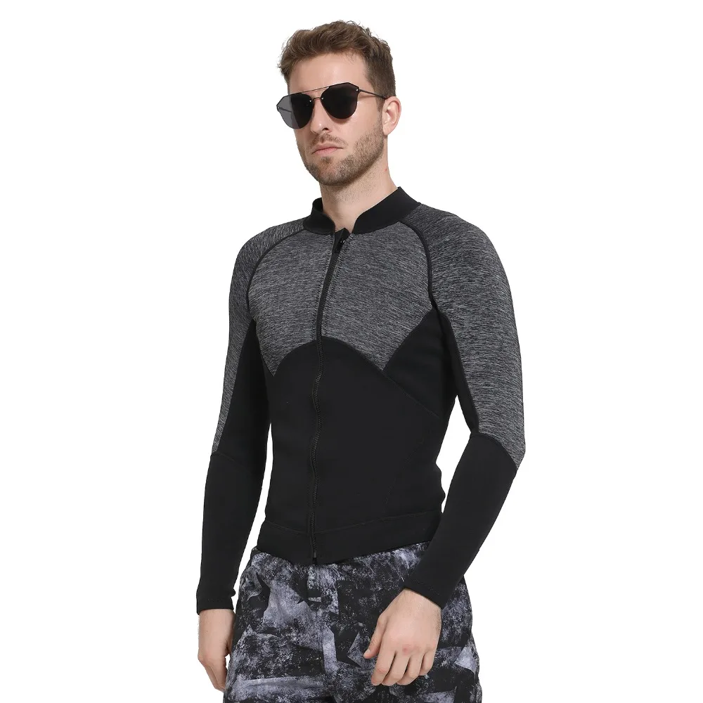 Для мужчин набор одежды из 3 мм Гидрокостюмы мокрого типа куртка с длинным
