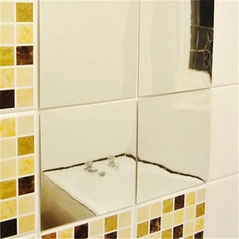 9 шт. или 16 креативные съемные квадратные наклейки на стену DIY для домашнего