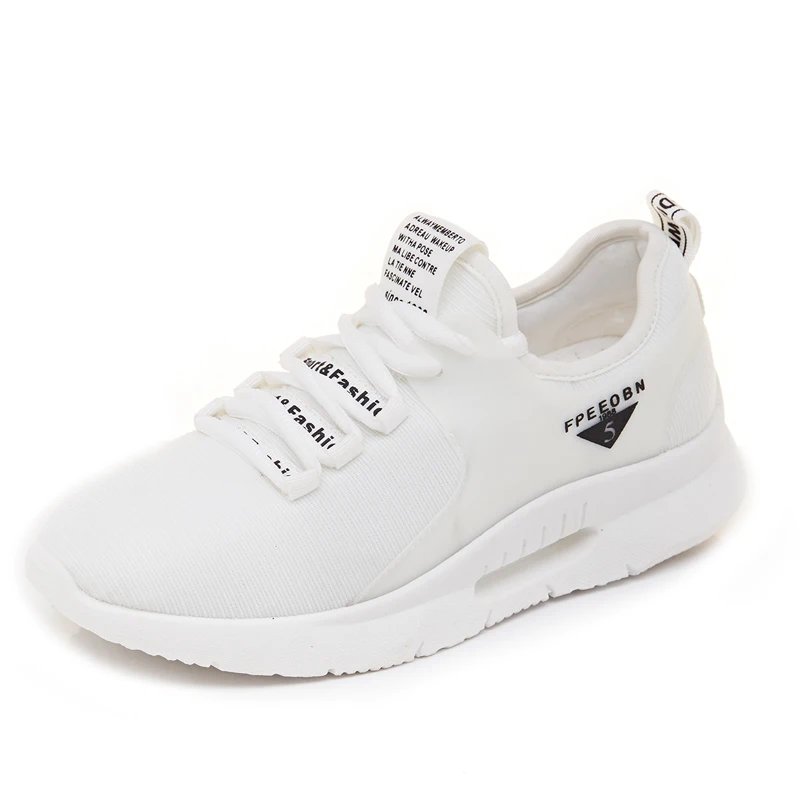 Женские уличные спортивные брендовые легкие кроссовки на шнуровке дышащие