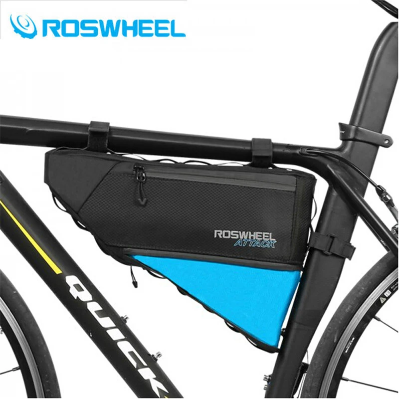 Велосипедная передняя рама ROSWHEEL MTB треугольная сумка аксессуары для велоспорта