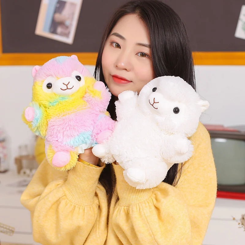

Stuffed Animal Alpaca Glove Puppet Plush Toy Story Puppet