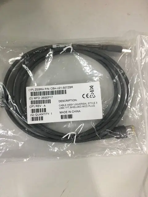 Сканер штрих-кода Zebra Motorola DS8108 Series Symbol DS8108-SR 2D проводной Bluetooth с USB-шнуром для
