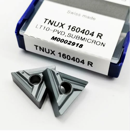 

TNUX160404R LT10 TNUX160408R LT10 CNC coated CNC machine blade