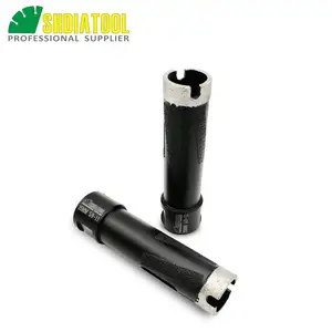 Diatool 2 шт. лазерной сварки Диаметр 25 мм Алмаз Сухой бурения коронки с боковой защитой 58-11 Нить