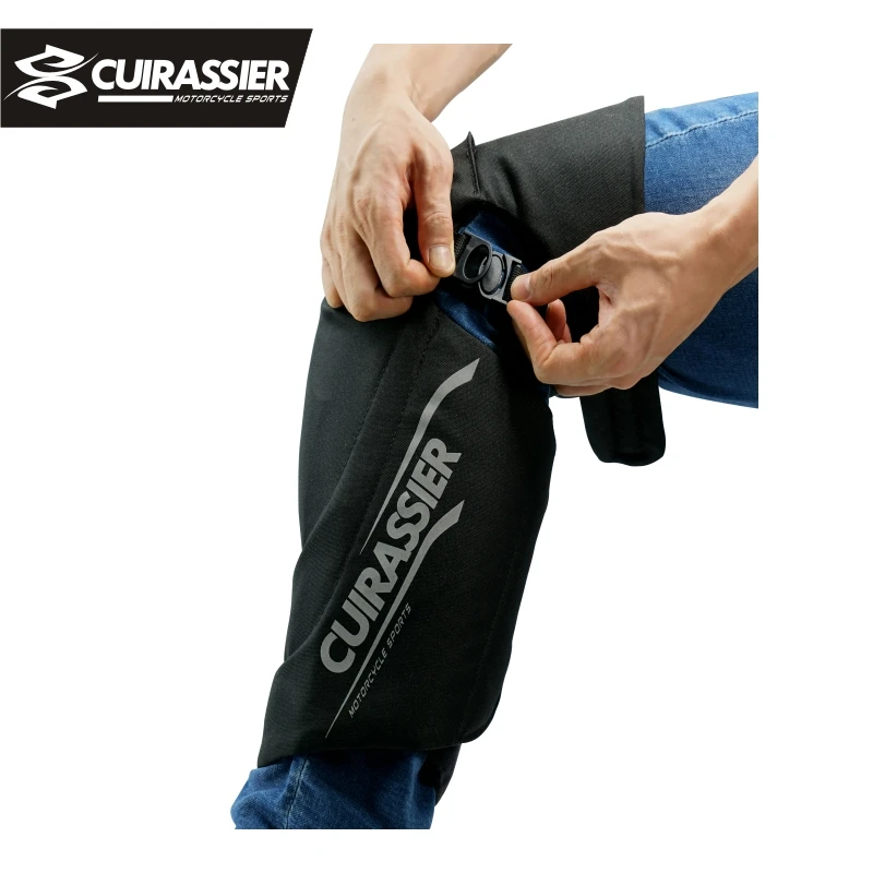 Мотоциклетные наколенники Cuirassier K03 теплые для мотокросса спорта на открытом