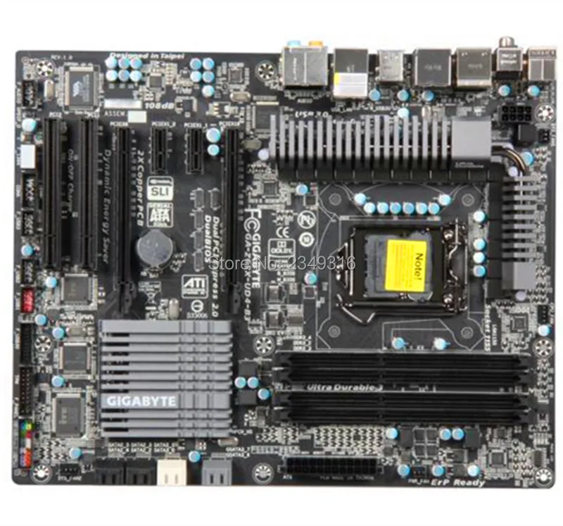 Для Gigabyte GA-Z68XP-UD4-B3 оригинальная б/у настольная материнская плата Z68XP-UD4-B3 Z68 LGA 1155DDR3 32G SATA3