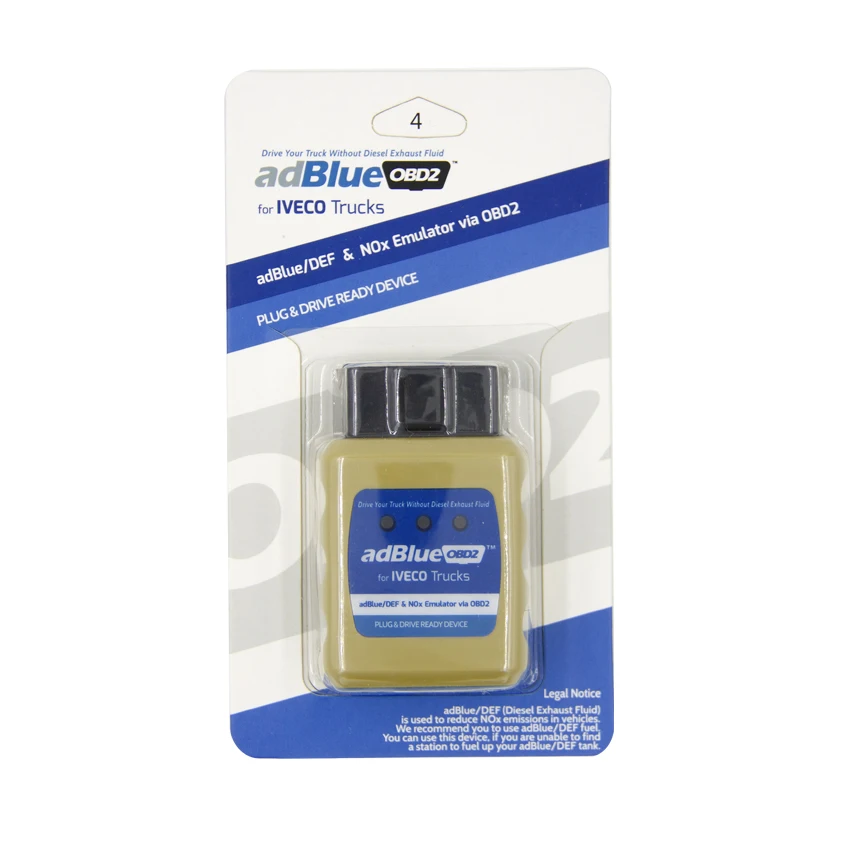OBD2 сканер сверхмощный дизельный инструмент сканирования для IVECO Adblue Эмулятор